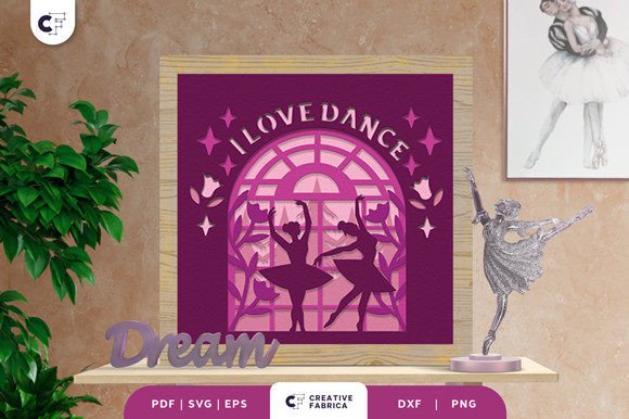 Ballerina 3D SVG for Sports Branding Review