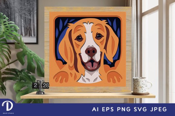 Beagle Shadow Box 3D SVG Review for Crafters