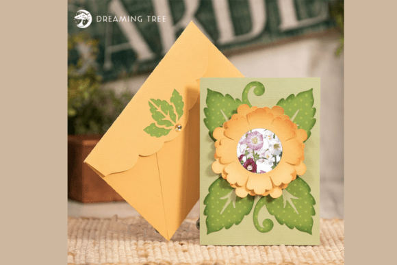 Bloom Grow Card 3D SVG for Easter Crafting and Beyond