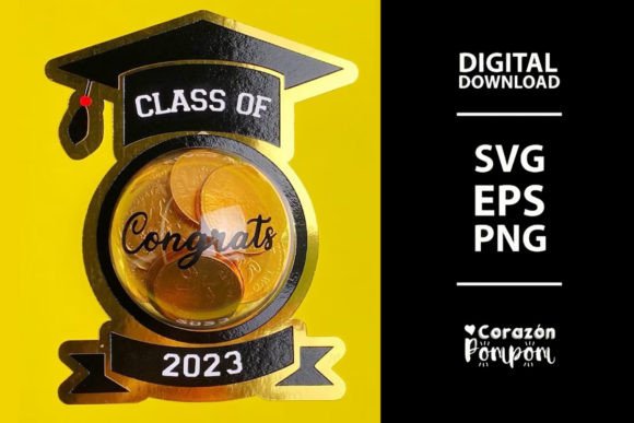 Graduation Candy Holder 3D SVG: A Fresh Shape for Celebratory Design Projects