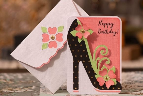 High Heel Greeting Card