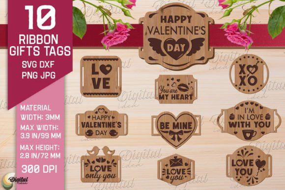 Valentine’s Ribbon Gifts Tags Bundle Review